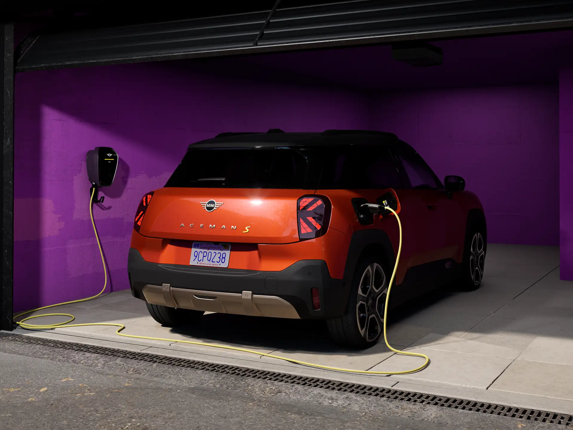 All-Electric MINI Aceman - Charging at home