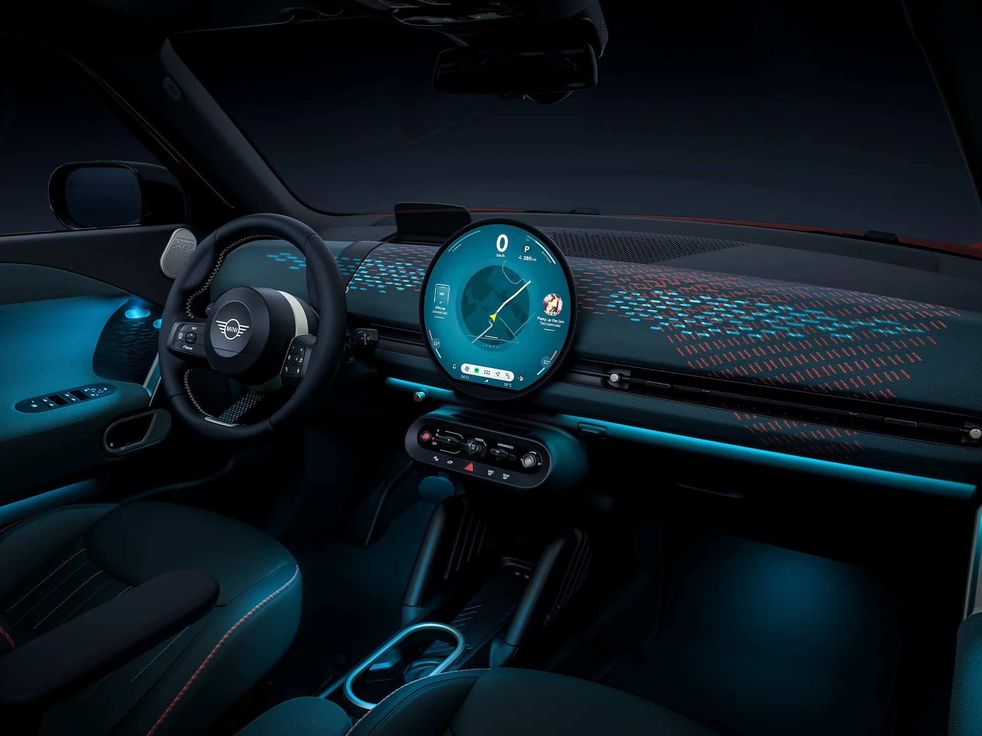 All-Electric MINI Aceman - Interior Experience